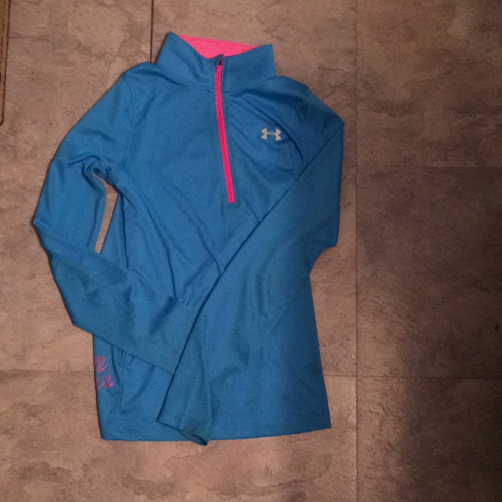 Blue under armour sweatshirt